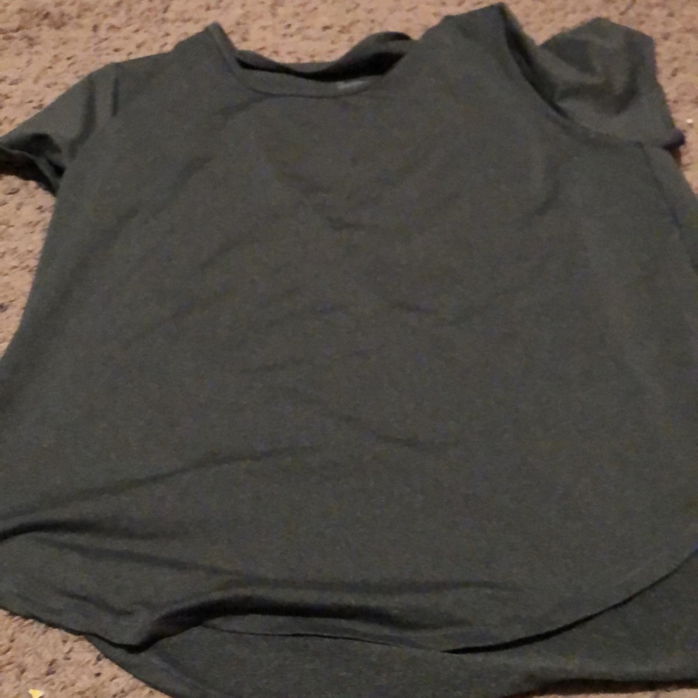 grey drifit shirt